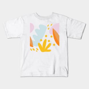 Summertime Geometric pattern, Kids T-Shirt